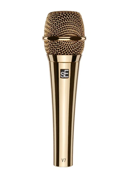 SE Electronics V7 Supercardioid Dynamisk Vokal mikrofon - Gold