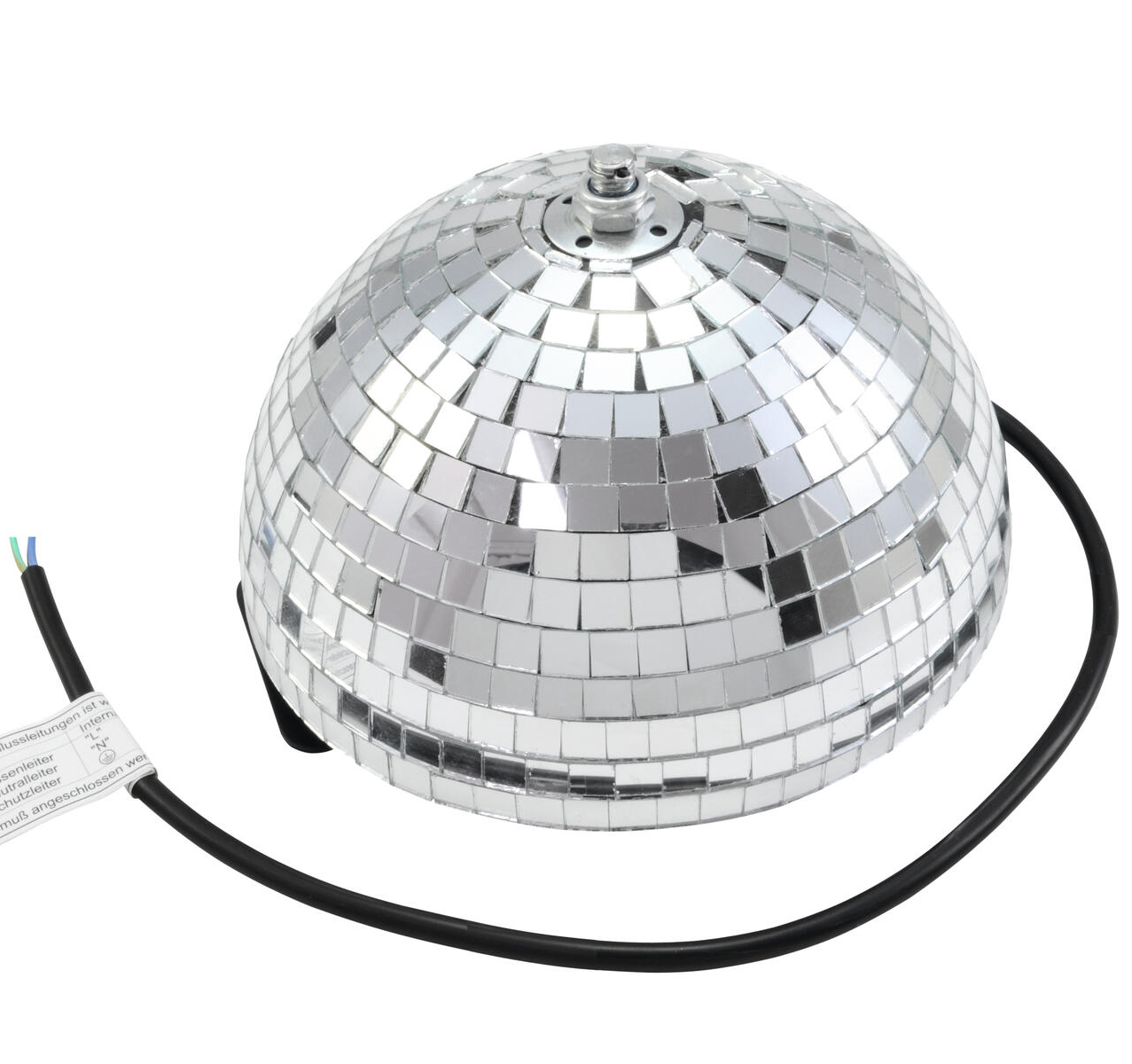 Eurolite halv Spejlkugle 20cm med motor