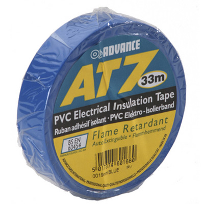 Billede af Advance AT7 PVC-tape 19mm x 33m - Blå