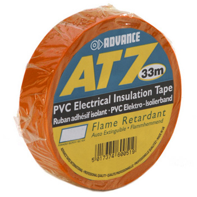 Billede af Advance AT7 PVC-tape 19mm x 33m - Orange