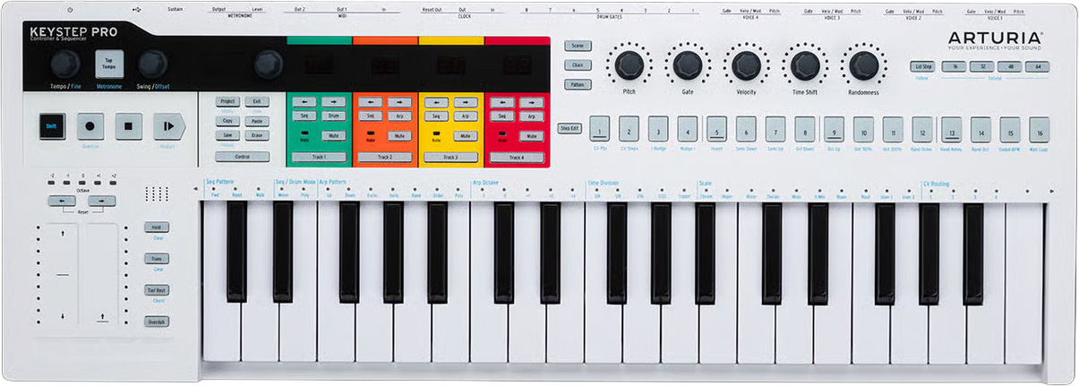 Arturia KeyStep Pro USB Sequencer Controller