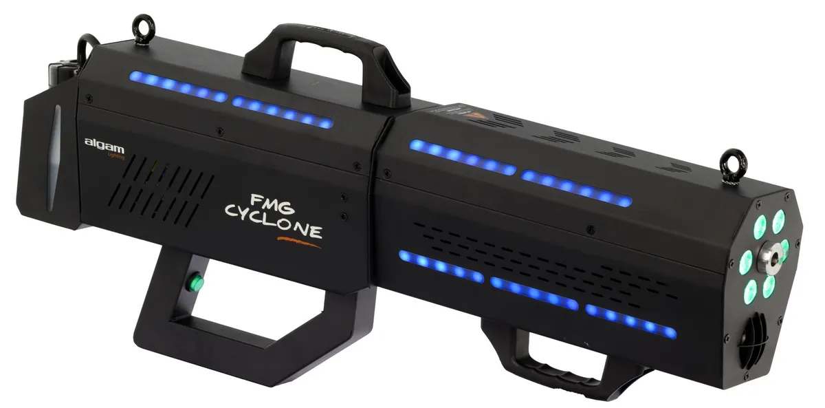 Algam Lighting FMG Cyclone - 1200W Batteri Røgmaskine Gun
