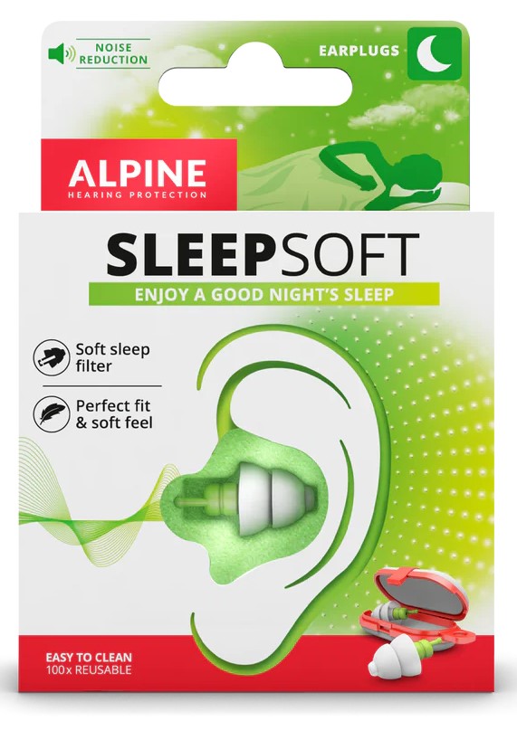 Køb Alpine SleepSoft Minigrip - Sove Ørepropper - Pris 99.00 kr.