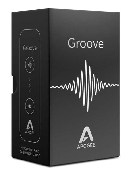 Apogee Groove Mobil USB DAC og hovedtelefon forstærker
