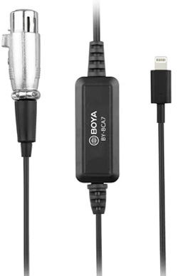 Boya BCA7 - XLR til Lightning