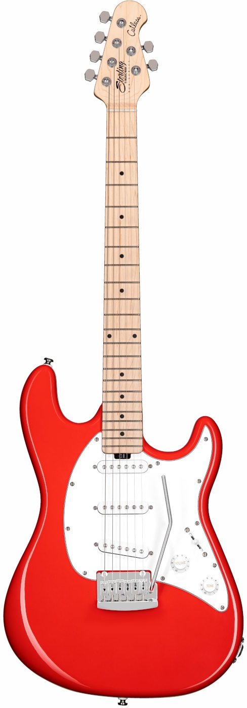 Køb Sterling by Music Man Cutlass CT30SSS El Guitar - Fiesta Red - Pris 3495.00 kr.