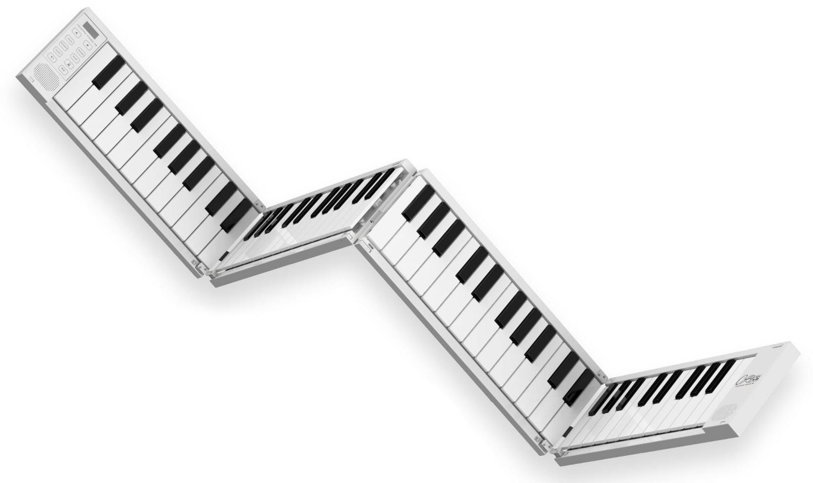 Carry Fp88t Folding Piano Hvid Demo Model