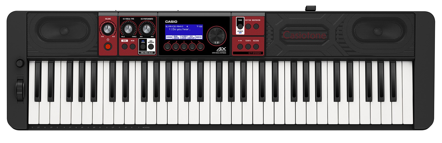 Køb Casio CT-S1000V Keyboard - Sort - Pris 2995.00 kr.