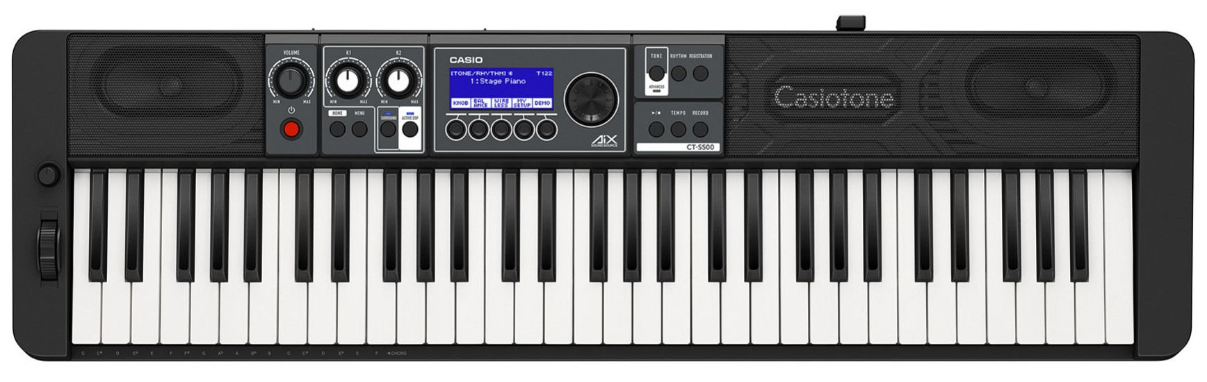 Køb Casio CT-S500 Keyboard - Sort - Pris 2595.00 kr.