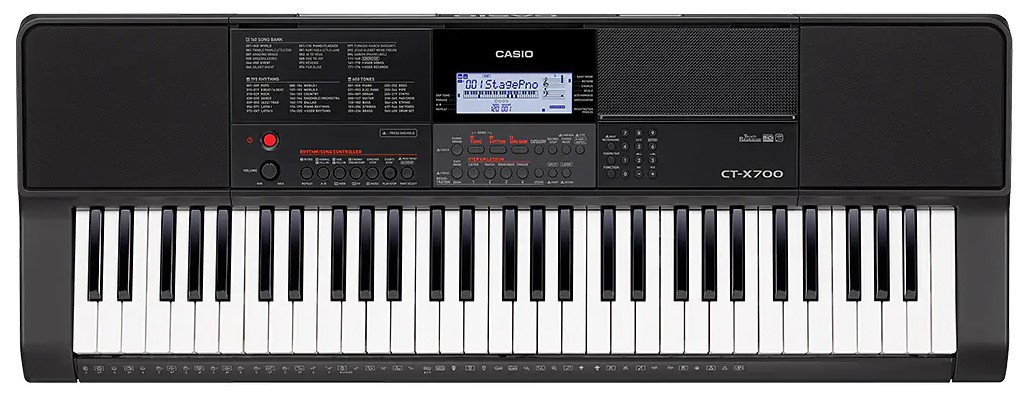 Køb Casio CT-X700 Keyboard - Sort - Pris 1749.00 kr.