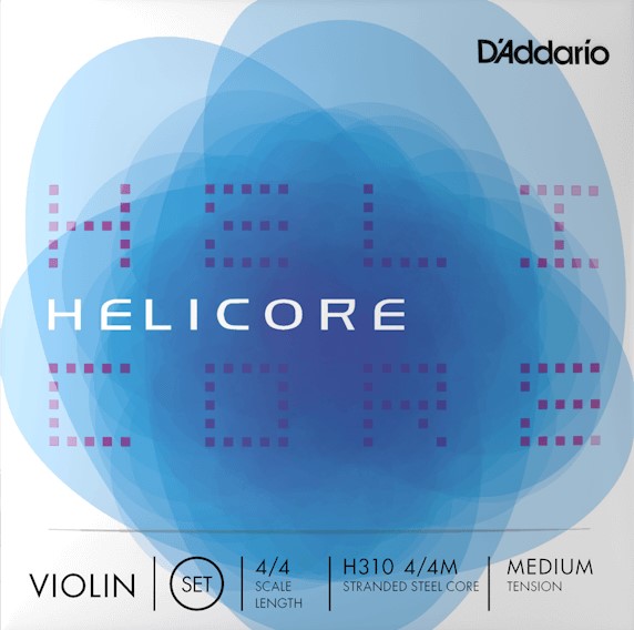 Se D ´Addario Helicore H310 - Medium Tension Violin-strenge 4/4 hos Music2you