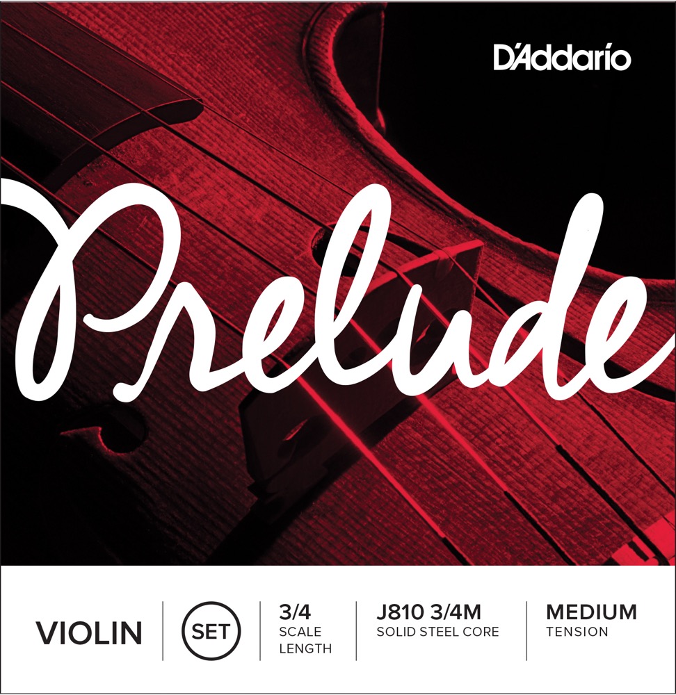 Billede af D ´Addario Prelude J810 - Medium Tension Violin-strenge 3/4