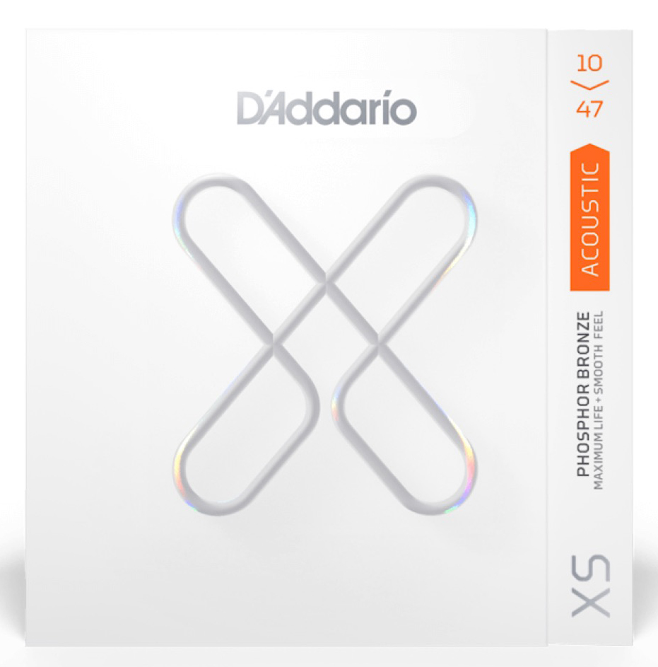 Billede af D ´Addario XSAPB1047 - Extra Light Coated Acoustic Western-strenge 010-047