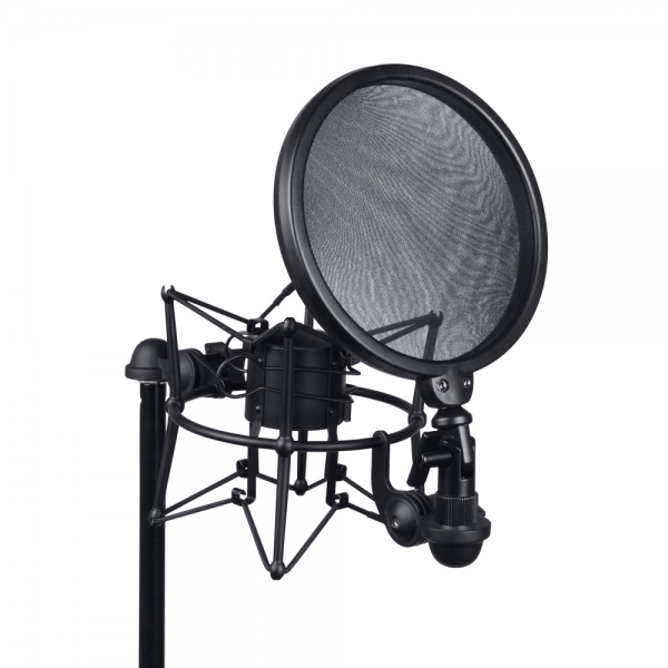 Billede af AH DSM400 Shockmount med popfilter til Studiomikrofon