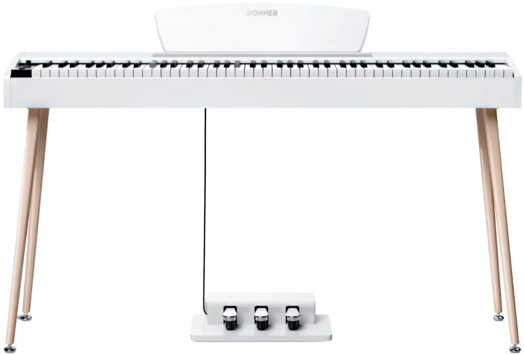 Donner DHP 100 PRO El klaver - Hvid