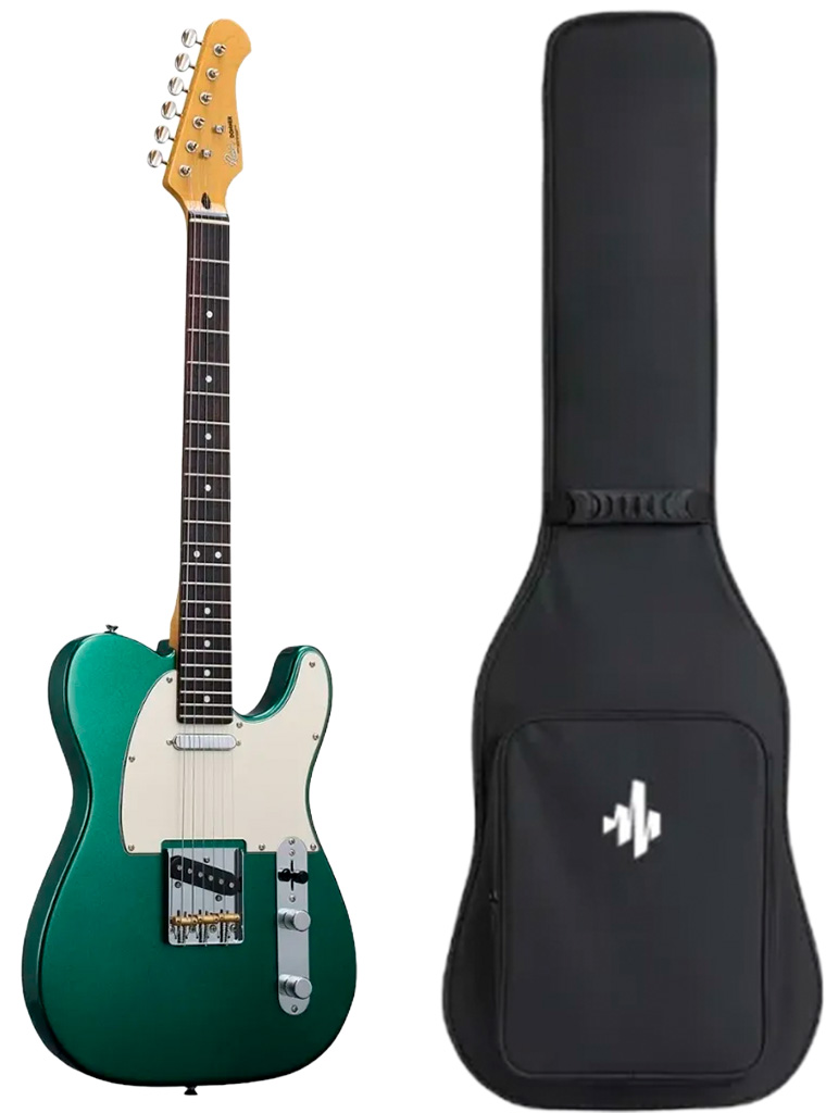 Donner DTL-600 Elguitar - Green Metallic