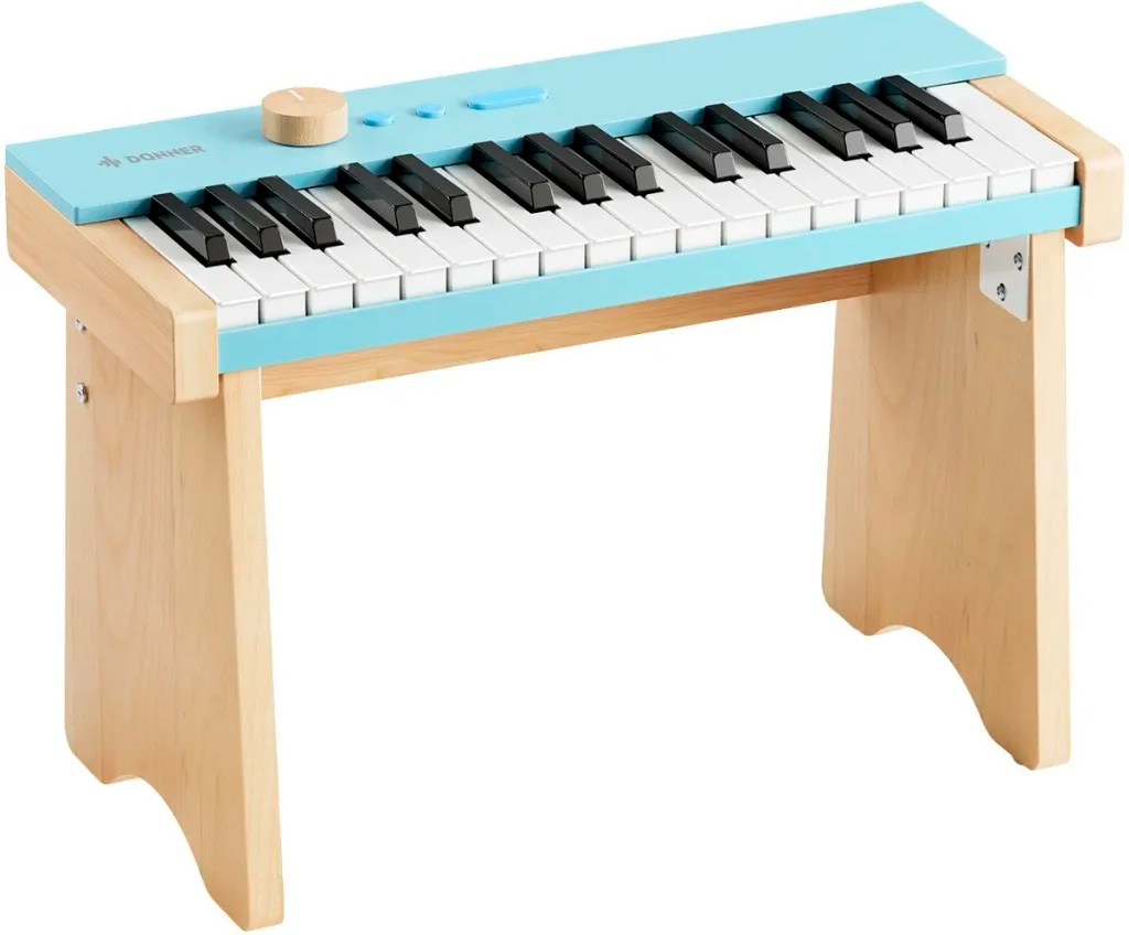 Donner KIDO V-10 Børne El Klaver - Lys blå