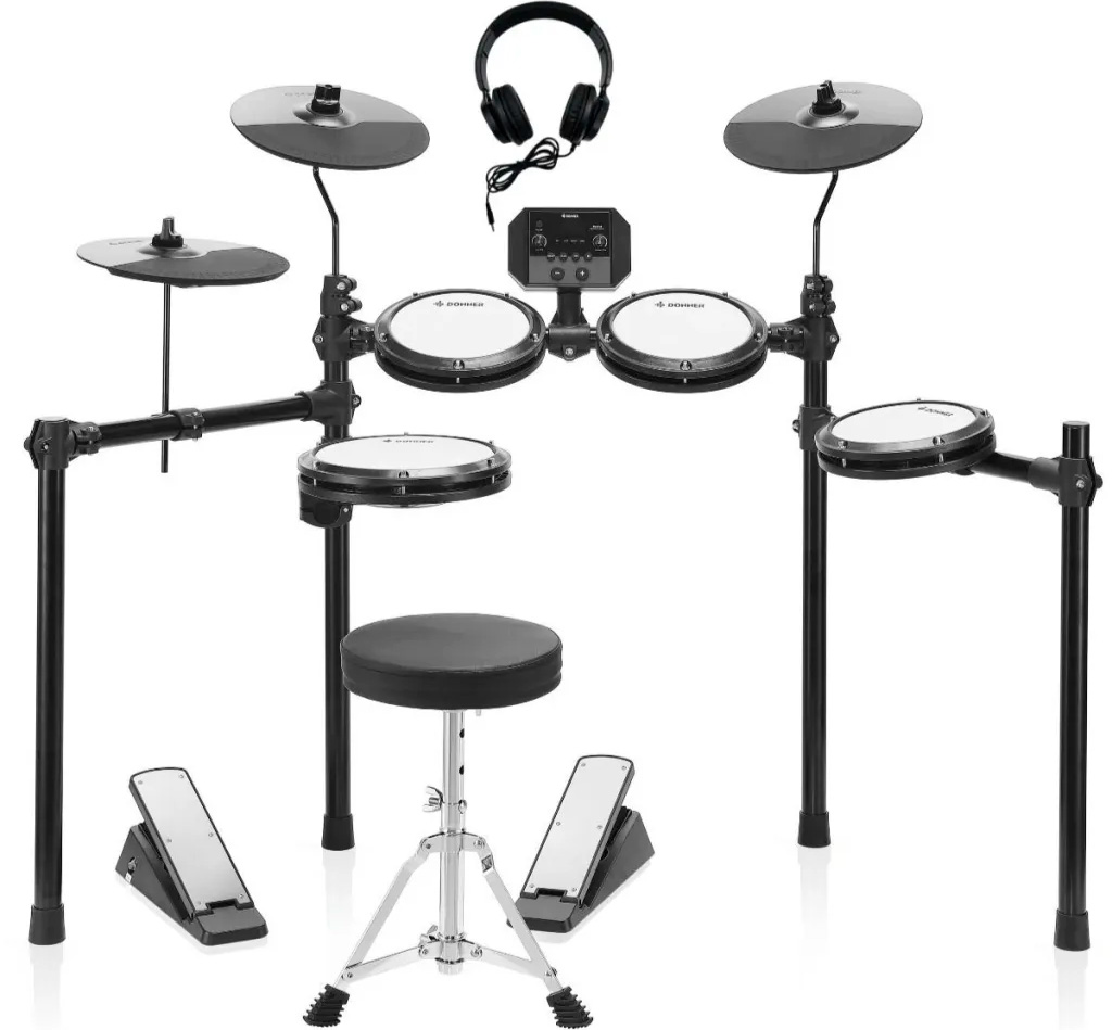 Køb Donner Pocket El-trommesæt - Pris 2395.00 kr.