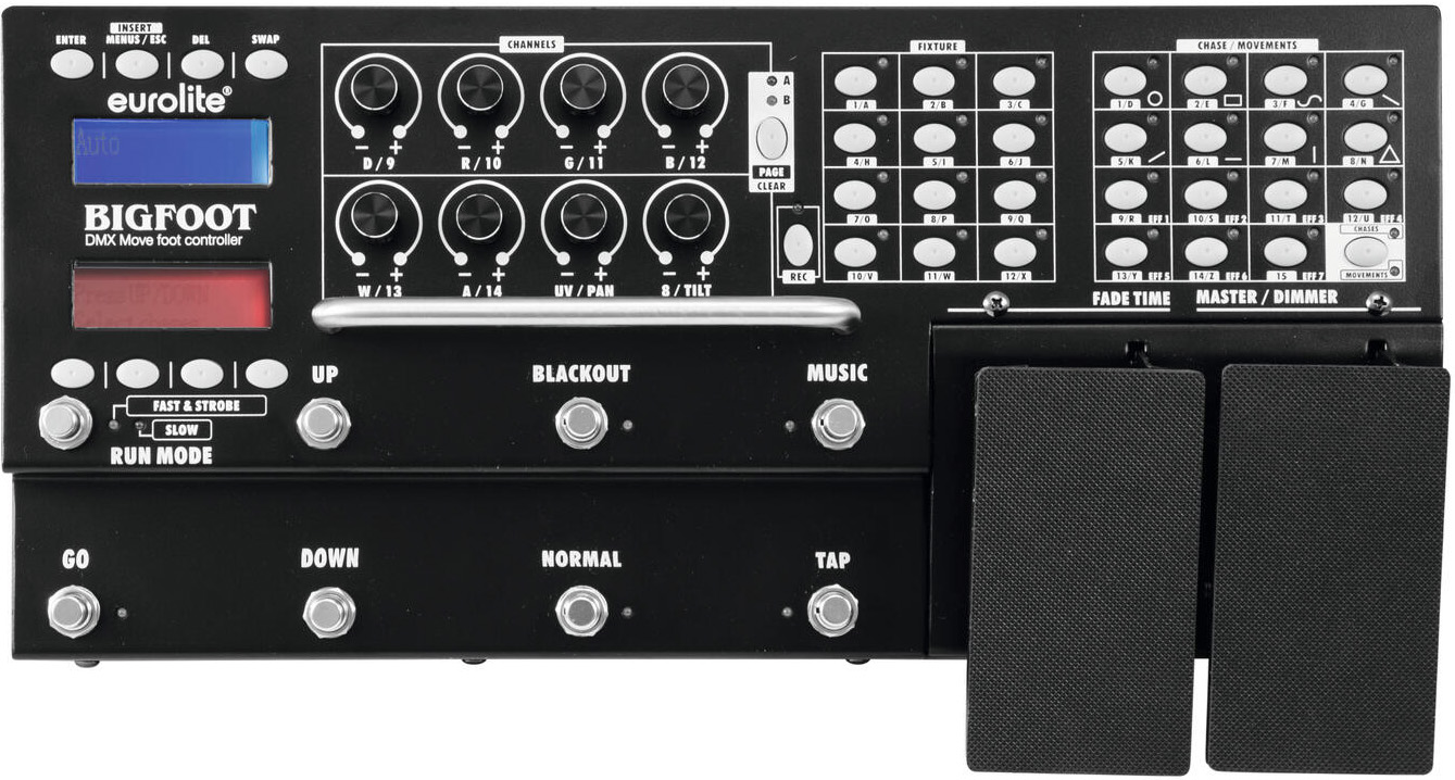 Eurolite DMX Move Bigfoot Foot Controller 192 - DMX Styring
