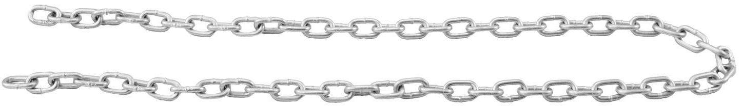 Kæde til spejlkugler mv. 4 mm. WLL 80kg. 1 meter