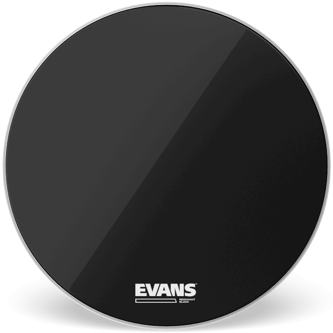 Evans Resonant Black Bass Stortromme Skind 18