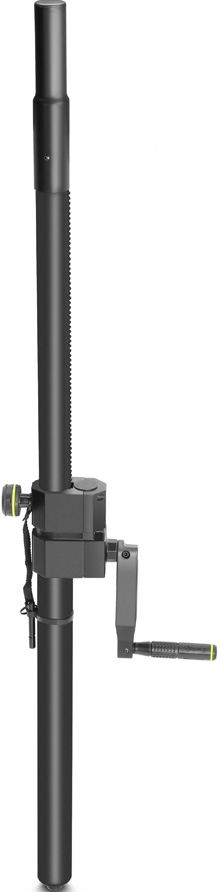 Gravity SP 2472 B Højttaler windup mellemstang M20 Gevind / 102-164cm - Sort