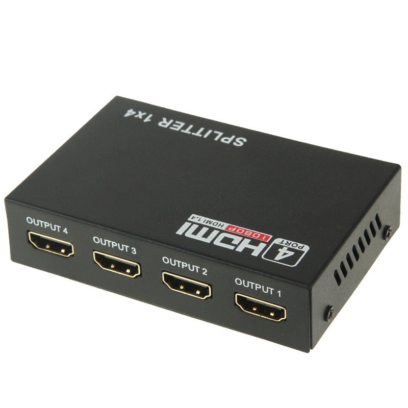 HDMI Splitter 1 til 4 - 4K