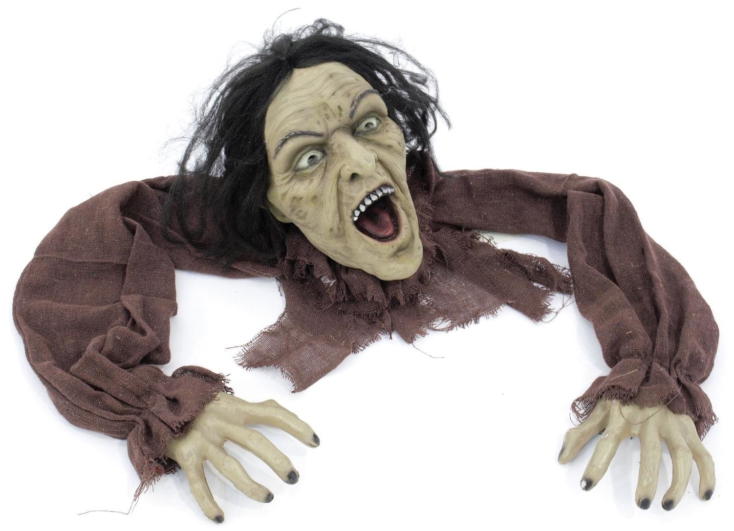 Halloween Kravlende Zombie Figur - 140 cm