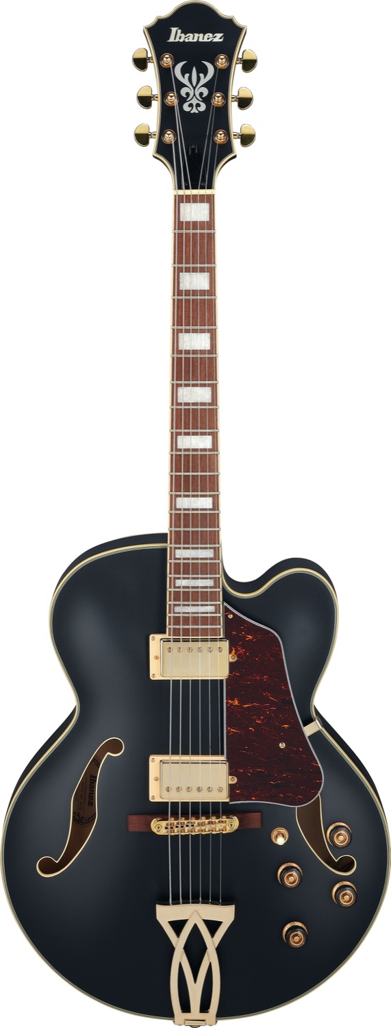 Køb Ibanez AF75G-BKF Elektrisk Guitar - Sort - Pris 3895.00 kr.