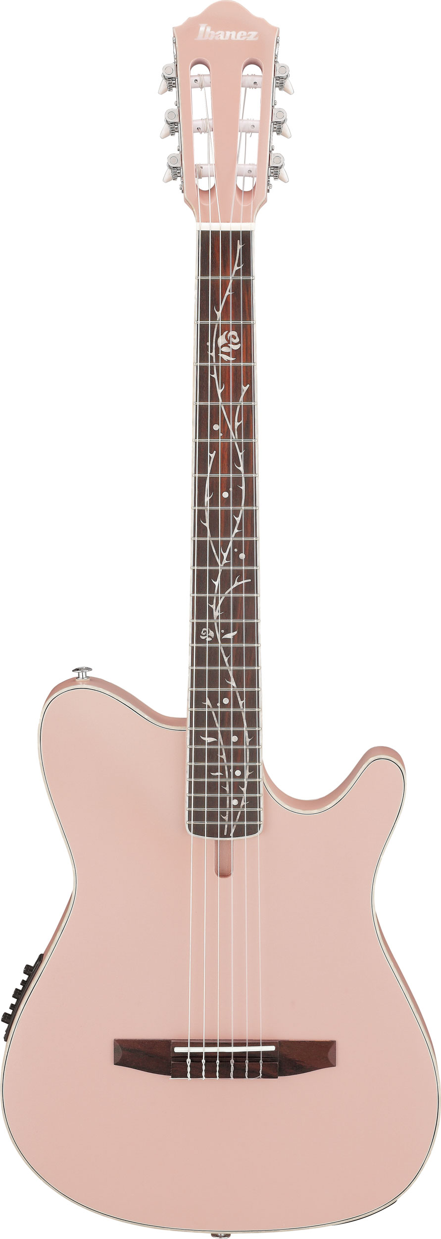 Ibanez TOD10N-PAF Tim Henson Klassisk Thin guitar med pickup - Pink
