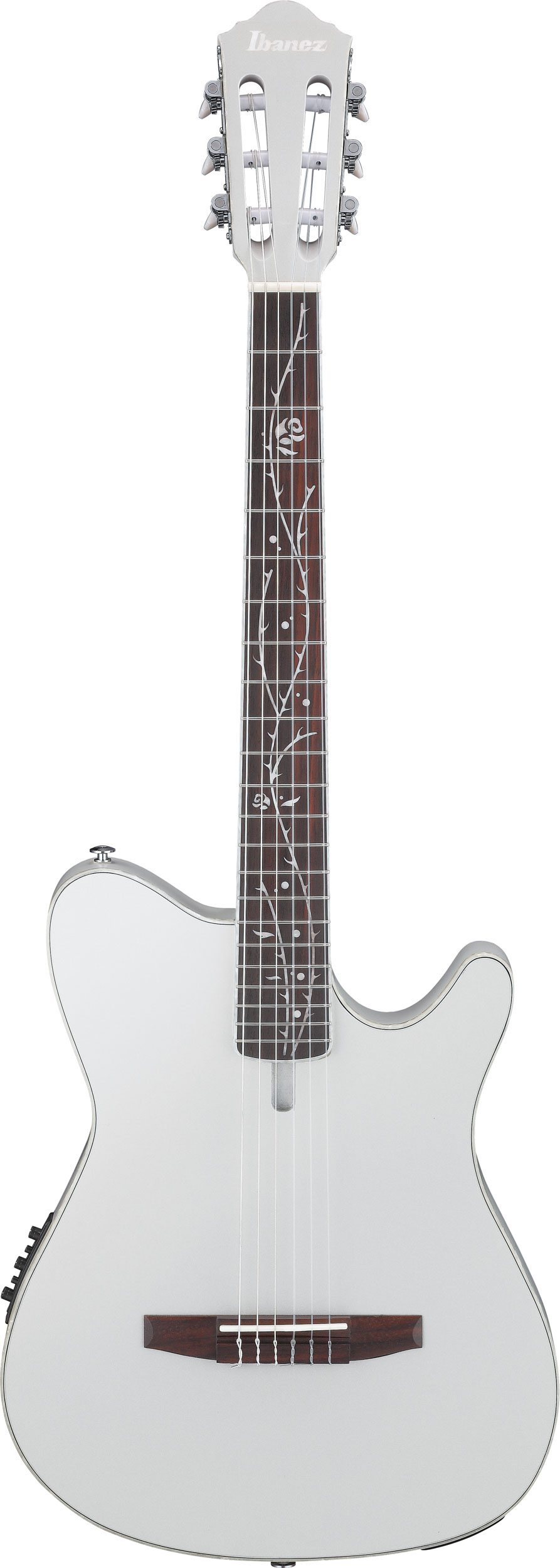 Ibanez TOD10N-SMF Tim Henson Klassisk Thin guitar med pickup - Silver