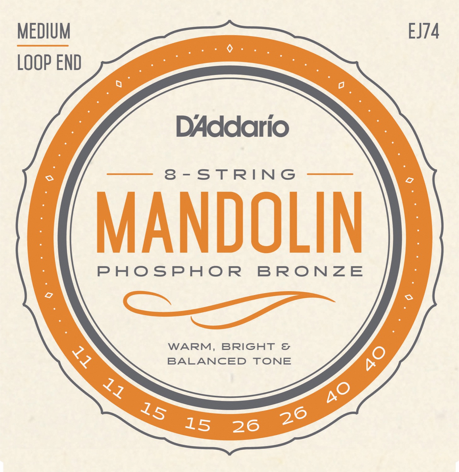 Køb Daddario EJ74 Mandolinstrenge