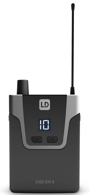 LD Systems U305 IEM R - In-Ear bodypack modtager 584-608 MHz