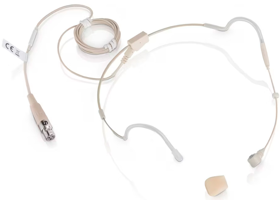 LD Systems hudfarvet trådløst headset mikrofon til LDWS100-serien