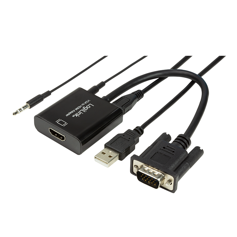 LogiLink VGA med lyd til HDMI Converter