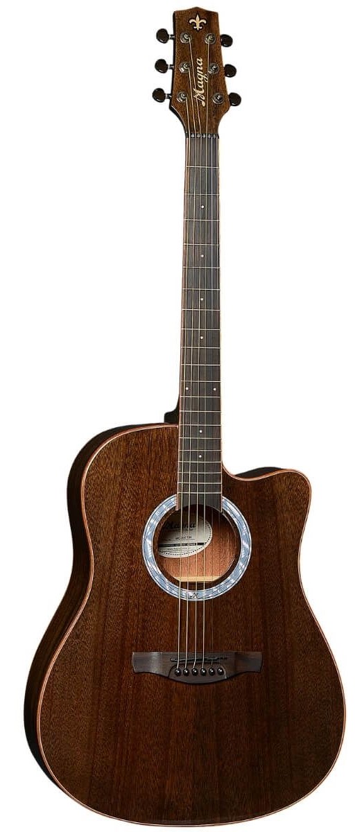 Magna M-91C TBK Western guitar - Sort