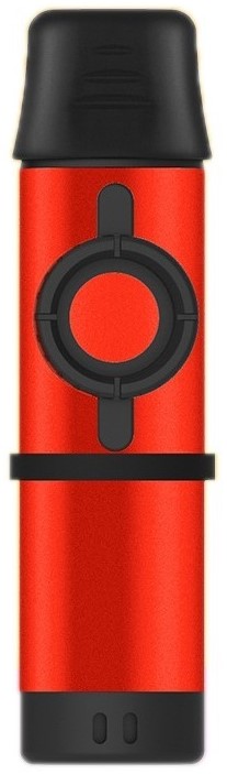 5: Professional Metal kazoo med justerbar tone Rød