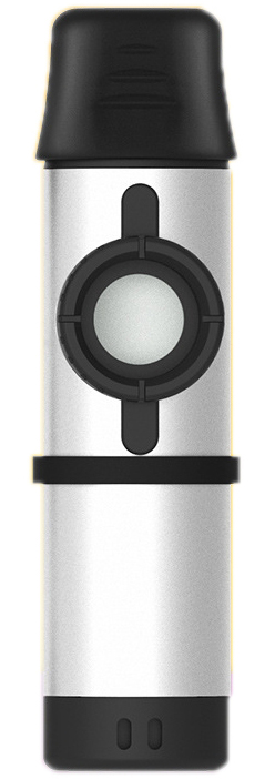 8: Professional Metal kazoo med justerbar tone Sølv