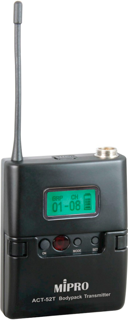 Mipro ACT52T-8S/8A-D Trådløs lommesender