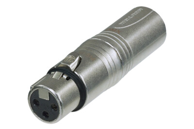 Neutrik NA3F5M 5pol XLR Han - 3pol XLR Hun DMX Adapter