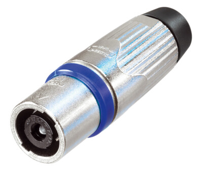 Neutrik NLT4MX 4pol Speakon Han Kabel-stik Metal - Blank