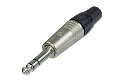 Neutrik NP3C Jack 6,3mm Stereo Kabel-stik - Blank