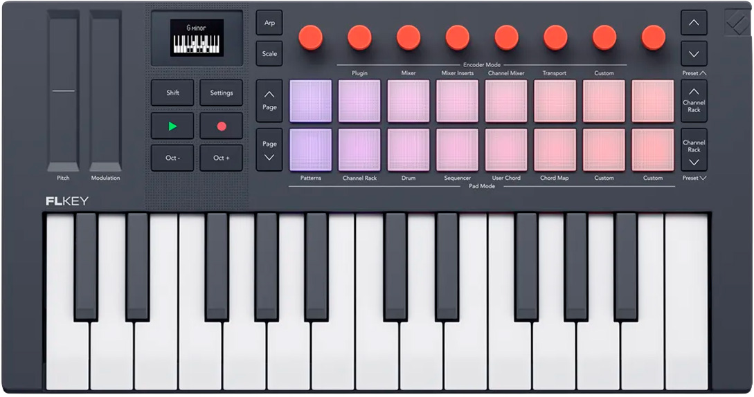 Novation FLkey 2 Mini 25 MIDI keyboard