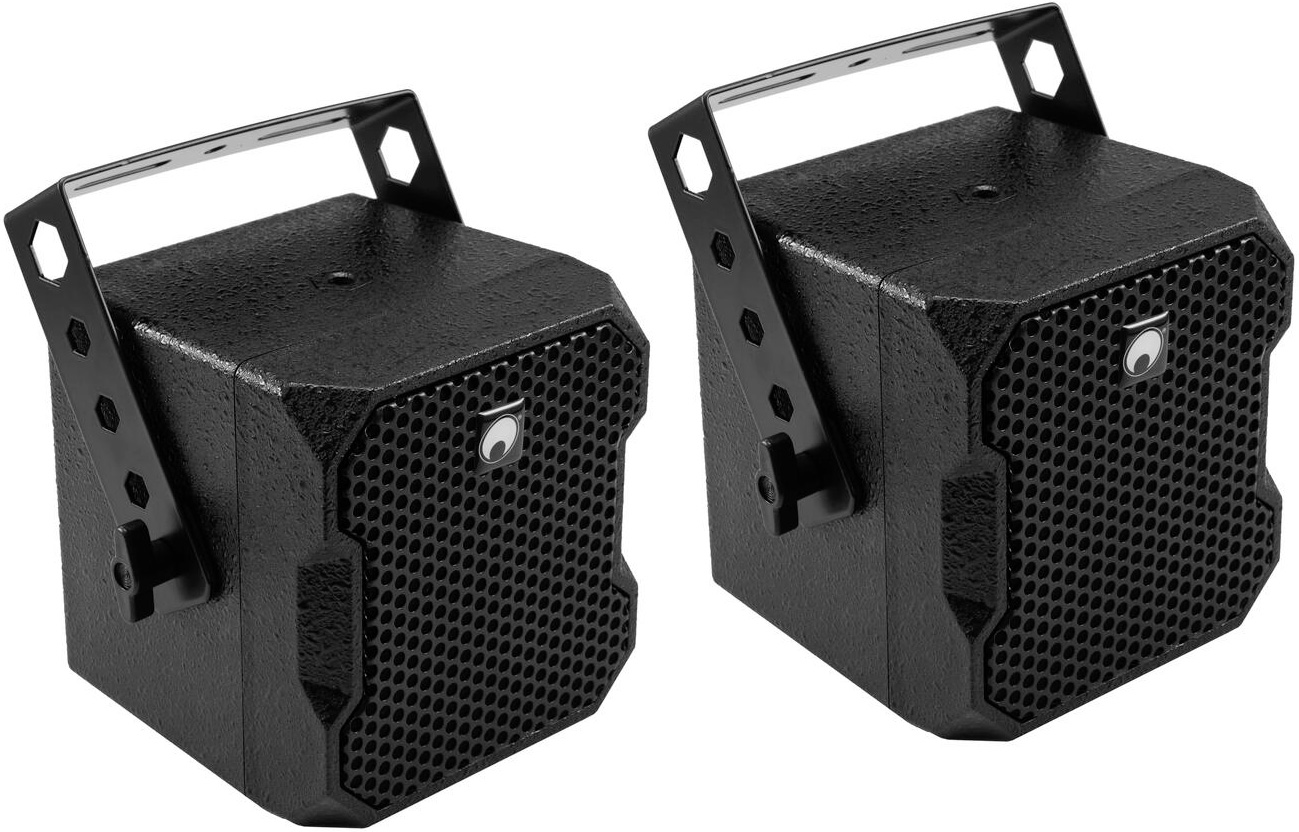 Omnitronic BOB-4 Passiv højttaler - 2-Pack - Sort billede