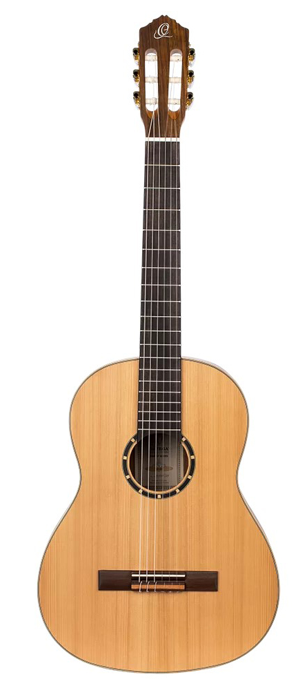 Køb Ortega R131 Klassisk guitar 4/4 inkl. Gigbag - Natur - Pris 2495.00 kr.