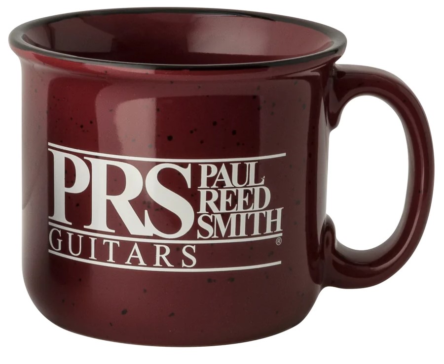 Køb PRS Kaffekrus med logo i flere farver Bordeauxrød - Pris 149.00 kr.