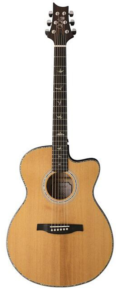 Køb PRS SE A50E Angelus Western guitar inkl. hardcase - Natur - Pris 6495.00 kr.