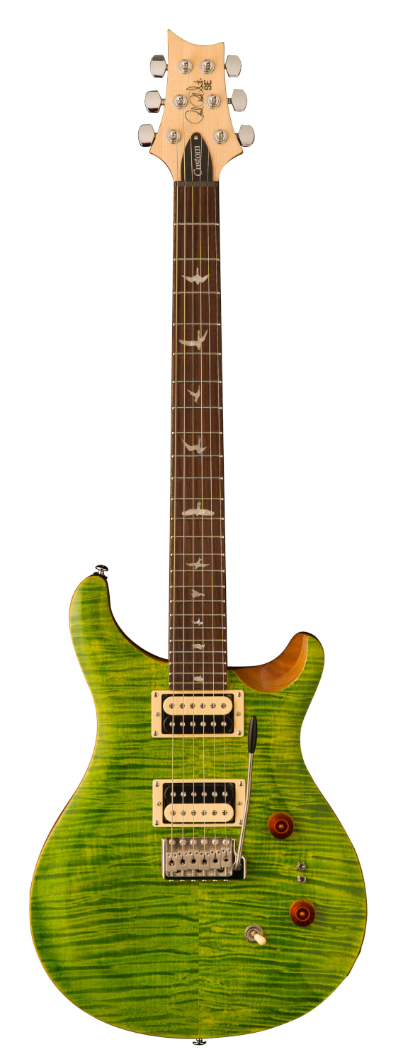 Køb PRS SE Custom 24-08 - Eriza Verde El-guitar inkl. gigbag - Pris 7395.00 kr.