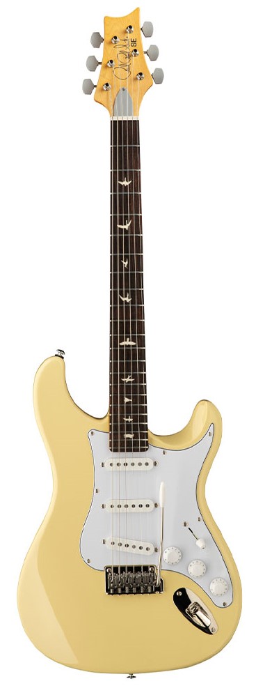Køb PRS SE John Mayer Silver Sky Moon White - El-guitar - Pris 7495.00 kr.