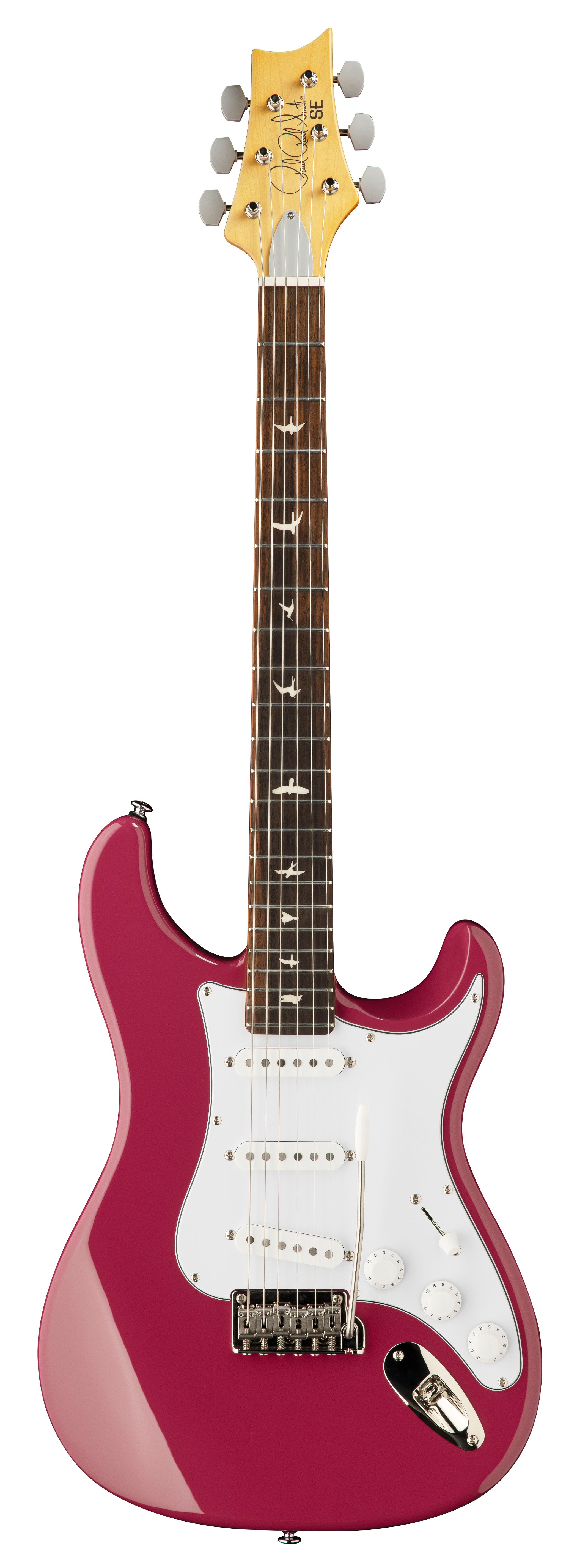 Køb PRS SE John Mayer Silver Sky Dragon Fruit - El-guitar - Pris 7495.00 kr.